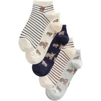 Next Basicsocken 5er-Pack Sneakersocken, Hochlandrind Hamish (1-Paar)