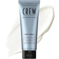 American Crew Haargel Fiber Cream 100 ml – Stylingcreme für Männerhaar mit mittlerem Halt &, natürlichem Glanz, flexible Textur für mittellanges, bis langes Haar, Stylingprodukt für individuelle Looks