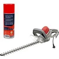 ikra GmbH Elektro-Heckenschere IHS 650, (mit Pflegespray), 55 cm Schnittlänge, 22 mm Schnittstärke, inkl. Pflegespray