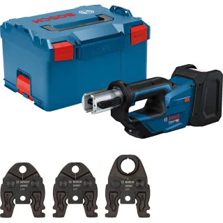Bosch Akku-Presswerkzeug GPT 18V-19, L-BOXX 238, Kit U - 06019M2003