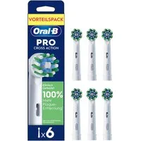 Oral-B Aufsteckbürsten Pro CrossAction, Zahnreinigung mit innovativen X-förmigen Borsten