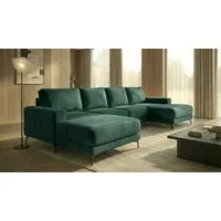 A&J MöbelLand GmbH Ecksofa VALTOR mit Schlaffunktion, Bonellfederkern und Bettkasten, TOP ANGEBOT!