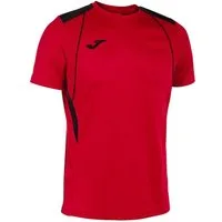 Joma T-Shirt Championship VII (leicht, atmungsaktiv) rot/schwarz Herren