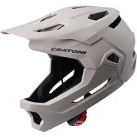 Cratoni Fahrradhelm Kinderhelm Madcat Fullfacehelm MTB Downhillhelm, Gr. S/M (49-56 cm)