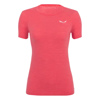SALEWA - Zebru Fresh Merino Responsive T-Shirt Damen - Schwarz (Gr.34)