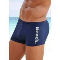 Bench. Boxer-Badehose mit coolem Logo in Tarnfarben-Optik