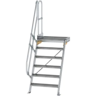 Munk Treppe mit Plattform 60° Stufenbreite 800 mm - 600386