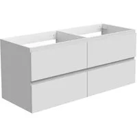 duschspa Waschtisch Unterschrank Waschbeckenunterschrank Waschtischunterschrank Badschrank, 50-120cm Hängeschrank, Matt / Hochglanz