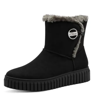 s.Oliver Shoes - Da.-Stiefel black - Gr. - 41