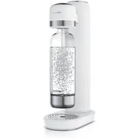 Arendo Wassersprudler Soda Streamer mit 1000 ml Flasche, kompatibel mit 60 l CO2 Zylindern, (Set, 2-tlg., Soda Maker, PET-Flasche), Soda Maker mit Wasserflasche, BPA-frei, fein dosierbar, Carbonator