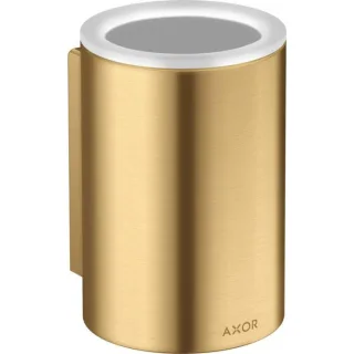 hansgrohe Axor Zahnbecher 42804250 d= 76x114mm, Wandmontage, brushed gold optic