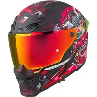 Bogotto Motorradhelm Blade Armour Helm, Notfallsystem-Polsterung (EQRS),geeignet für Brillenträger,vorber