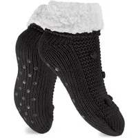 Footstar ABS-Socken Damen weiche Winter Socken Stoppersocken ABS