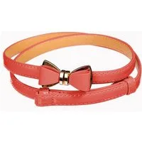 Banned Taillengürtel Ocean Avenue Apricot Vintage Retro Lack Gürtel