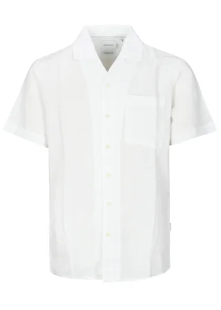 BASEFIELD - He.-Freizeithemd 1/2 Arm white - Gr. - M