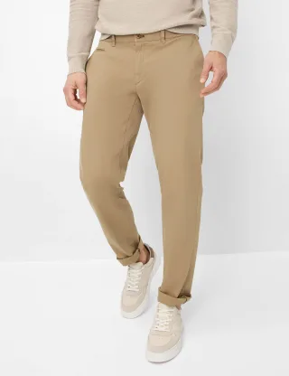 Brax Herren Flatfronthose Style FABIO IN CAMEL, hellbraun, Gr. 48/30