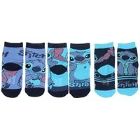 Lilo & Stitch Sneakersocken Lilo & Stitch 3er-Pack Socken Strümpfe & Söckchen mit Spaßdesign