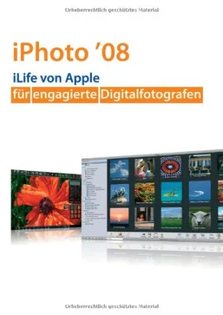 iPhoto '08 - iLife von Apple für engagierte Digitalfotografen / inklusive Infos zu iMovie  MobileMe und iWeb