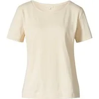 Himalaya Clothing Kurzarmshirt Basic T-Shirt Damen "Alma" mit Rundhalsausschnitt aus Bio-Baumwolle Vielseitiges Shirt mit hohem Tragekomfort