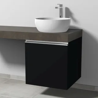 Sanipa WTU mit Tür A: links 2morrow (L2360L) 510x500x520 Schwarz-Matt, L236008L L236008L
