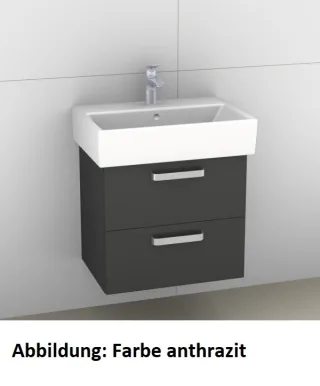 Artiqua 414 Waschtischunterschrank für Memento 513360, 513362 Eiche Weiß quer NB, 414-WU2L-V23-7185- 414-WU2L-V23-7185-440