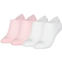PUMA Sneakersocken PUMA WOMEN CUSHIONED SNEAKER 4P ECOM (4er-Pack) mit speziellen Ventilationszonen