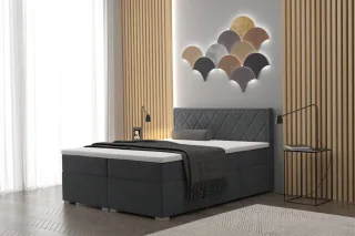 Boxspringbett Schlafzimmerbett RAMIRO 200x220cm in div. Farbvarianten