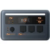 OSCAL Stromerzeuger PowerMax 1800SE Powerstation 1024Wh, 1800W mit 10 Ausgängen, 1,8 in kW, 1,8 in kW, USV für Camping, Wohnmobil und zu Hause