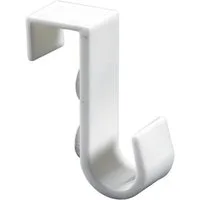 Hettich Garderobenhaken Hettich Türhaken 1 Haken 2,2 x 7,0 x 5,0 cm weiß