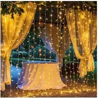 Merry 2024 LED-Lichterkette LED-Lichterkette 20m/30m/50m/100 m,für Weihnachten, 8 Modi,Timer,Speicherfunktion,für Hof Hochzeit Weihnachtsfeier