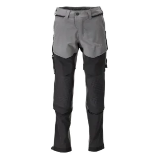 MASCOT Herren Hose mit Knietaschen CUSTOMIZED Anthrazitgrau / Schwarz 44 - 22279-605-8909-82C44