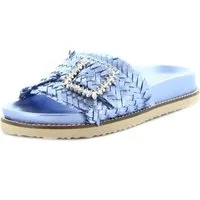 INUOVO 395011 Pantolette Schmuckschnalle