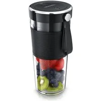 Arendo Smoothie-Maker 2GO mit Akku, Mobiler mini Standmixer, kompakter tragbarer Mixer, 100 W, Blender ideal für Smoothies Protein-Shakes für unterwegs Reisen Urlaub