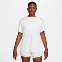 Nike T-Shirt W NK ONE RELAXED DF SS TOP Kurzarm-Design, mit Rundhalsausschnitt, aus Jersey, gerader Abschluss