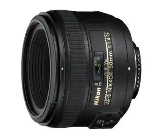 Nikon AF-S Nikkor 50mm 1:14G schwarz