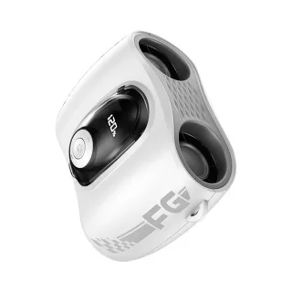 Tevorex Portable Dual-Head Waist-Mounted Cooling Fan 18000rpm 120 Speeds Adjustable 360° Circulation 5200mAh Long Batter