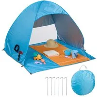 relaxdays Strandmuschel Pop up