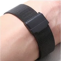 BTTO Uhrenarmband Uhrenarmband,Edelstahl Mesh Schnellverschluss Ersatzband,18/20/22mm, intelligente Uhrenarmbänder,für Herren und Damen