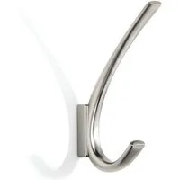 TECBULL Garderobenhaken TB-7770 Garderobenhaken Kleiderhaken Edel Metall Zink Premium (4 St)