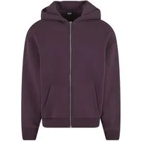 URBAN CLASSICS Strickpullover Urban Classics Fluffy Zip Cardigan (1-tlg)