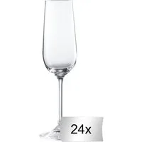 BOHEMIA SELECTION Sektglas SIMPLY, 190 ml Fassungsvermögen, 24-tlg., Glas, Spülmaschinengeeignet