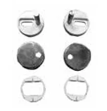 VitrA Ersatzteil Scharnier-Set WC-Sitze 120 + 122 mit Schnellverschluss,316021YP1TE 316021YP1TE