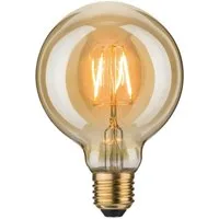 Paulmann LED-Leuchtmittel Vintage Globe 95 2,5W E27 Gold 1700K, E27, Extra-Warmweiß