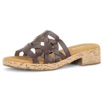 Gabor Pisa Pantolette Blockabsatz, Sommerschuh in Komfortweite H (sehr weit)
