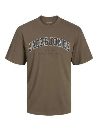 JACK&JONES - JJECALEB VARSITY TEE SS O-NECK NOOS JNR - Gr. - 176