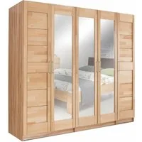OTTO home Drehtürenschrank Triest teilmassiv, FSC®-zertifizierte Buche