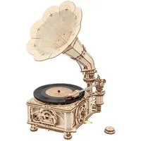 ROKR 3D-Puzzle Classical Gramophone (Electric Version), 424 Puzzleteile