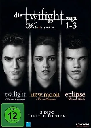 Die Twilight Saga 1-3: Was bis(s)her geschah... (Limited Edition) [3 DVDs]