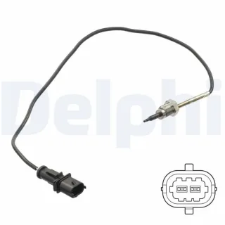 Delphi Abgastemperatursensor Alfa Romeo Giulietta 2,0 TS30261