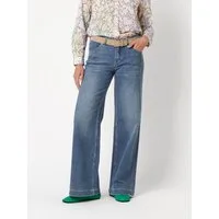 TONI Bootcut-Jeans Ella Wide mit Teilungsnähten